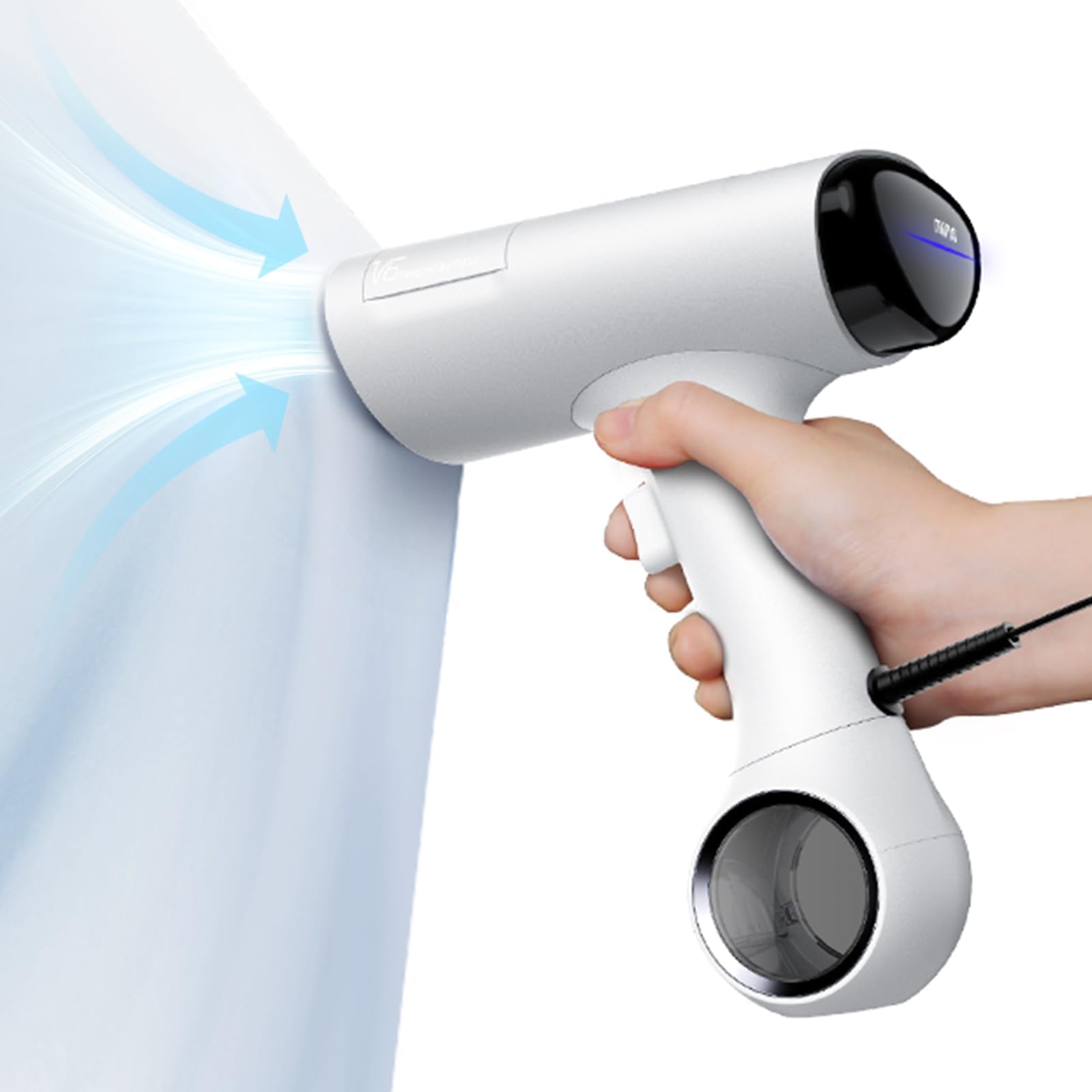 Morus V6 衣類スチーマー スチームアイロン 吸着 脱臭 かけたまま Amazon | Morus V6 衣類スチーマー スチームアイロン 吸着式